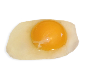 Fried egg PNG image-4487